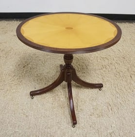 MAHOGANY INLAID STAND