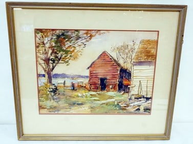 ARTIST SIGNED WATERCOLOR