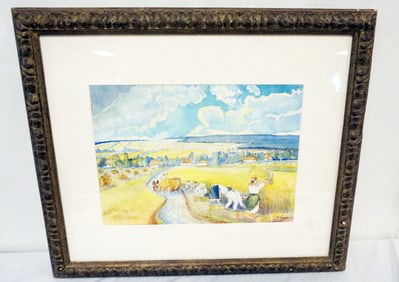 ARTIST SIGNED WATERCOLOR