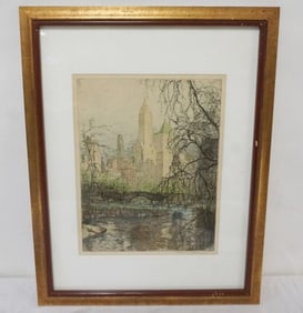 ARTIST SIGNED ETCHING