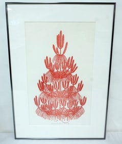 JACQUES HNIZDOVSKY SIGNED AND NUMBERED ART WORK