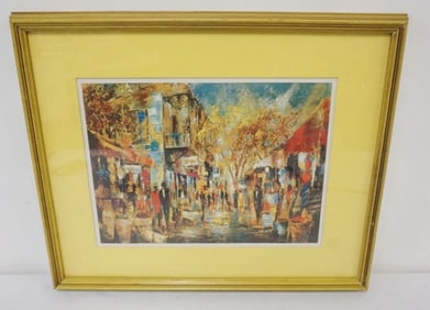 LAY COX SCENES ABSTRACT PRINT