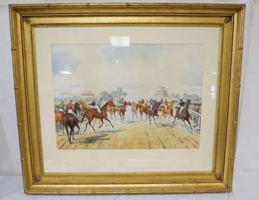 ARTIST SIGNED WATERCOLOR