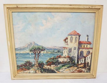 OIL PAINTING ON BOARD