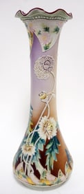 HAND PAINTED NIPPON MORIAGE VASE