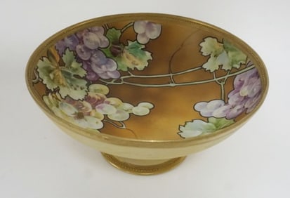 HAND PAINTED NIPPON COMPOTE