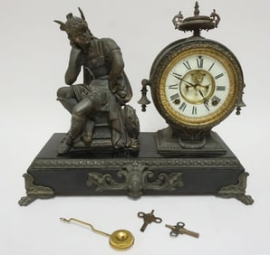 ANSONIA MERCURY MANTLE CLOCK