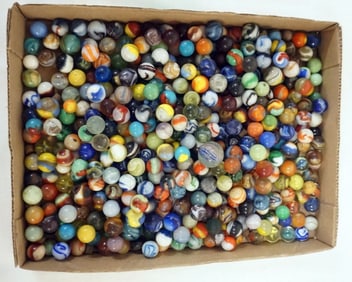 ASSORTED ANTIQUE MARBLES