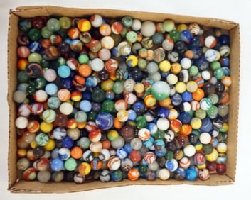 ASSORTED ANTIQUE MARBLES