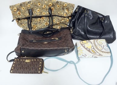 COACH AND OTHER PURSES, MICHAEL KORS WALLET