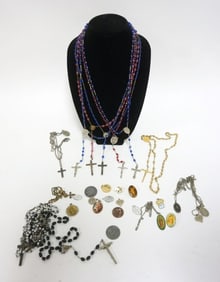 ASSORTED RELIGIOUS JEWELRY
