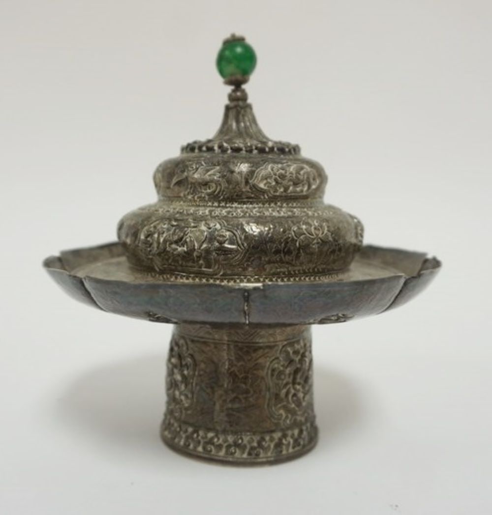 TIBETAN CUP STAND & COVER (1 of 9)
