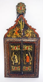 PERSIAN HAND PAINTED MIRROR
