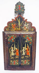PERSIAN HAND PAINTED MIRROR