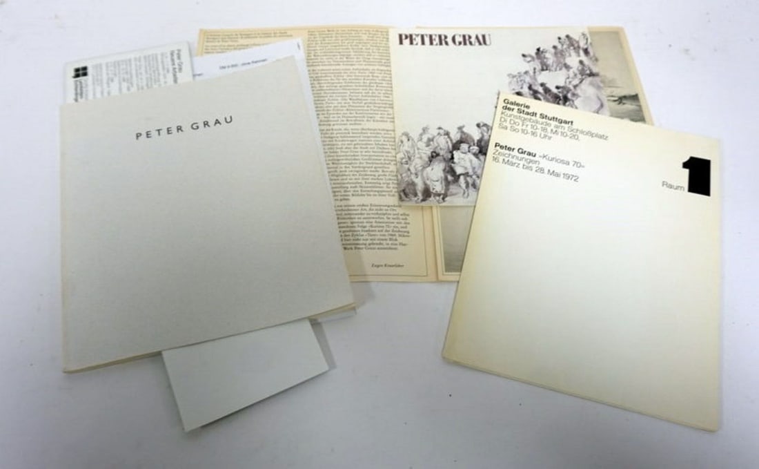 PETER GRAU SIGNED PAPERWORK (1 of 4)