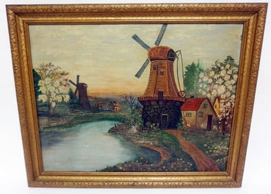 H.S. CRONK OIL PAINTING