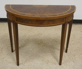 COUNCIL INLAID & BANDED DEMILUNE