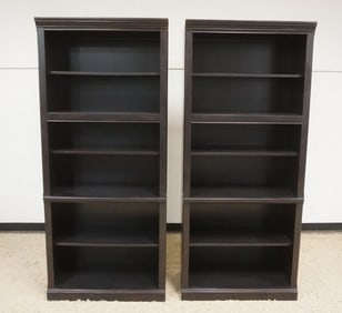 PAIR OF ETHAN ALLEN BOOKCASES