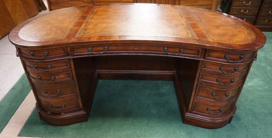 HOOKER KIDNEY SHAPED DESK