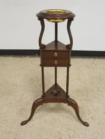 BAKER MAHOGANY WIG STAND