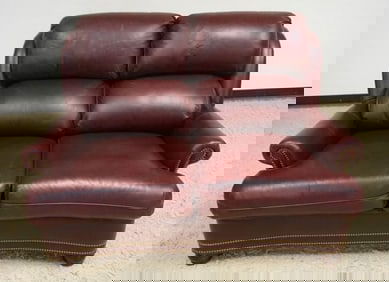 HANCOCK & MOORE LEATHER LOVE SEAT