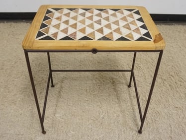 MODERN STYLE TILE TOP STAND