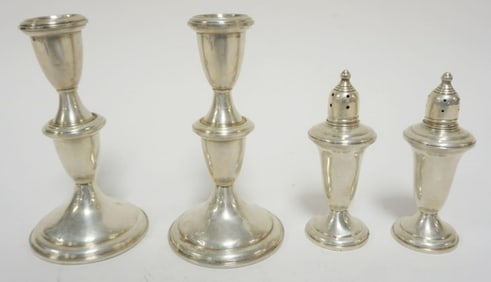 STELING SILVER WEIGHTED PIECES