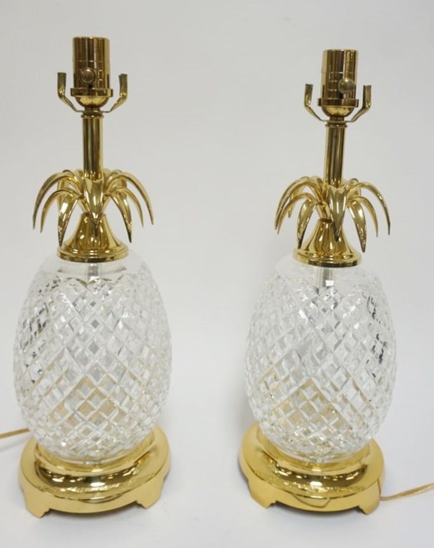 WATERFORD CRYSTAL LAMPS (1 of 3)