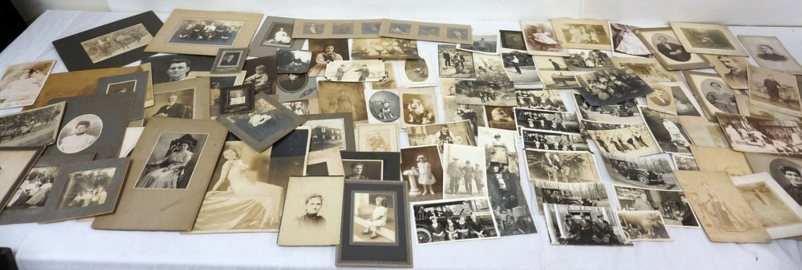 ANTIQUE PHOTOS: LARGE SELECTION OF ANTIQUE PHOTOS