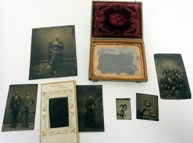 ASSORTED TIN TYPE IMAGES