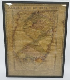 1835 FAMILY MAP OF NEW JERSEY