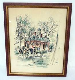 JOHN HAYMSON WATERCOLOR