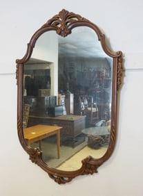 WALNUT HANGING MIRROR