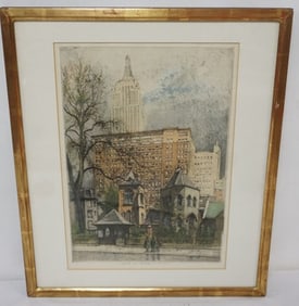 ROBERT KASIMIR ETCHING