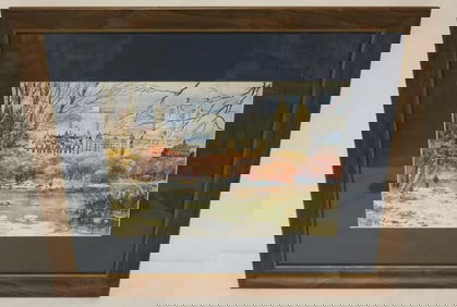 ARTIST SIGNED WATERCOLOR