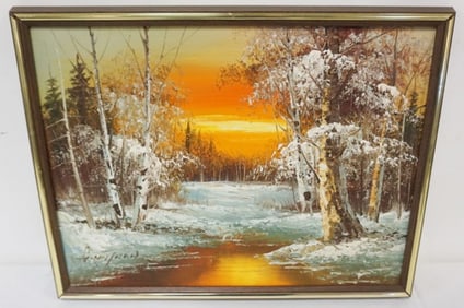 ARTIST SIGNED OIL PAINTING