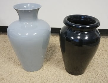 POTTERY FLOOR VASES