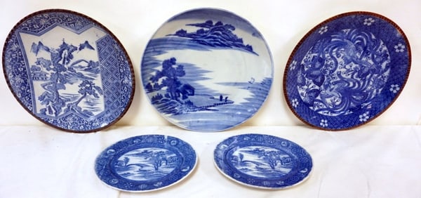 ASSORTED JAPANESE BLUE & WHITE