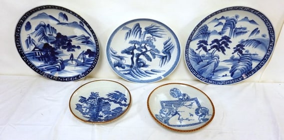 ASSORTED JAPANESE BLUE & WHITE