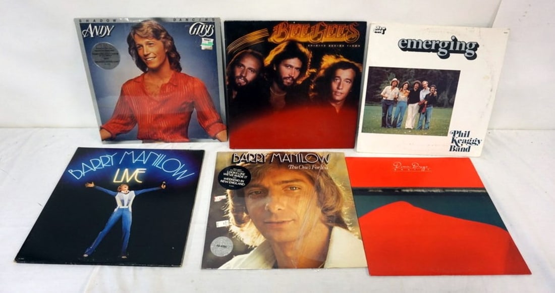 VINTAGE VINYL RECORD ALBUMS: VINTAGE VINYL RECORD DISCO, EASY LISTENING, ETC. ALBUMS, ASSORTED LPS