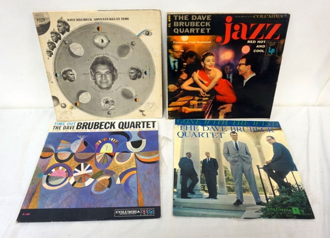 VINTAGE VINYL RECORD ALBUMS: VINTAGE VINYL RECORD DAVE BRUBECK ALBUMS, ASSORTED LPS