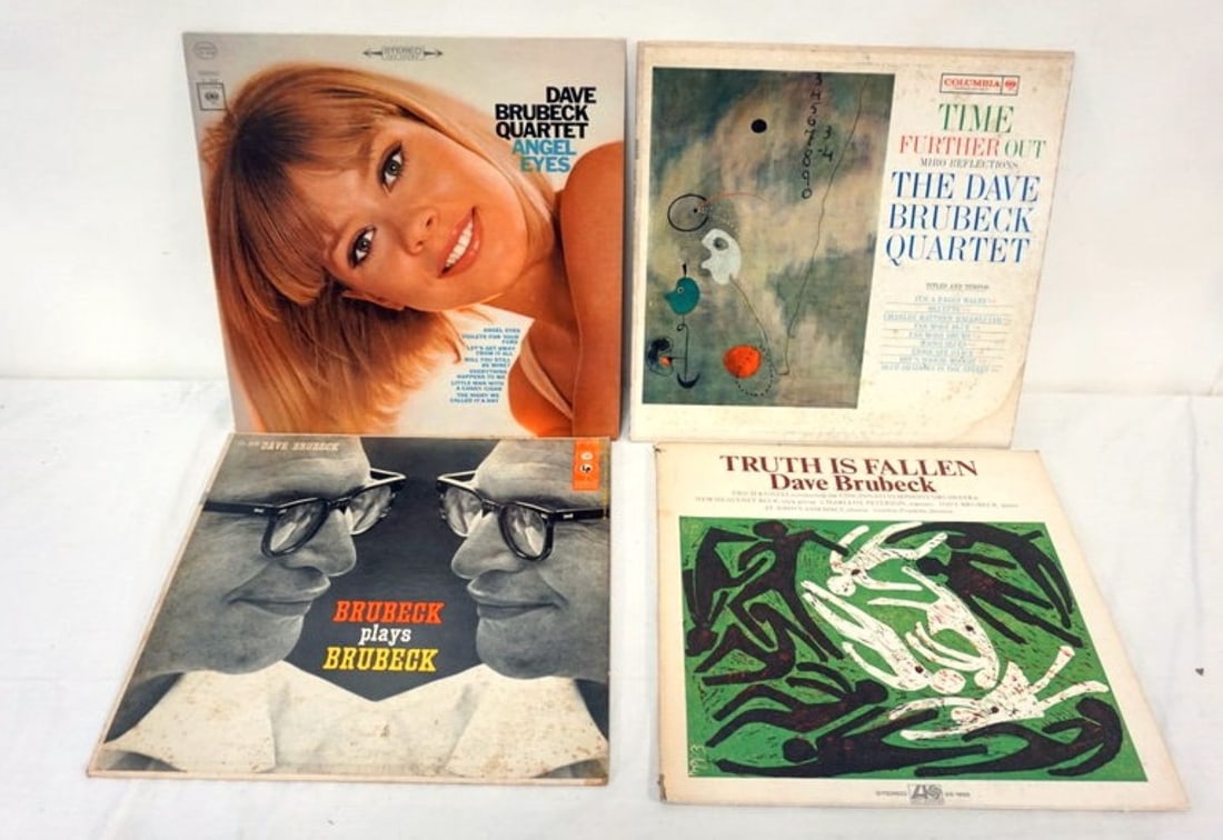 VINTAGE VINYL RECORD ALBUMS: VINTAGE VINYL RECORD DAVE BRUBECK ALBUMS, ASSORTED LPS