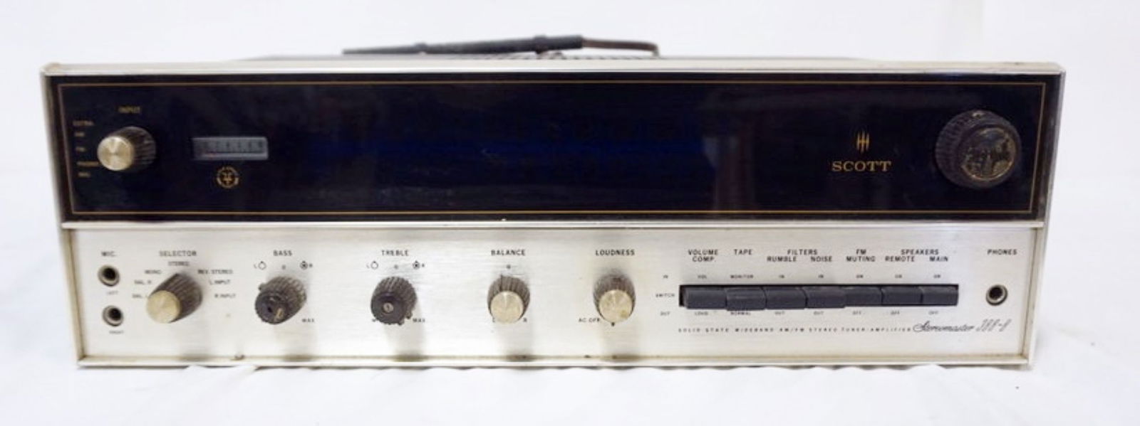 SCOTT STEREOMASTER RECEIVER (1 of 3)