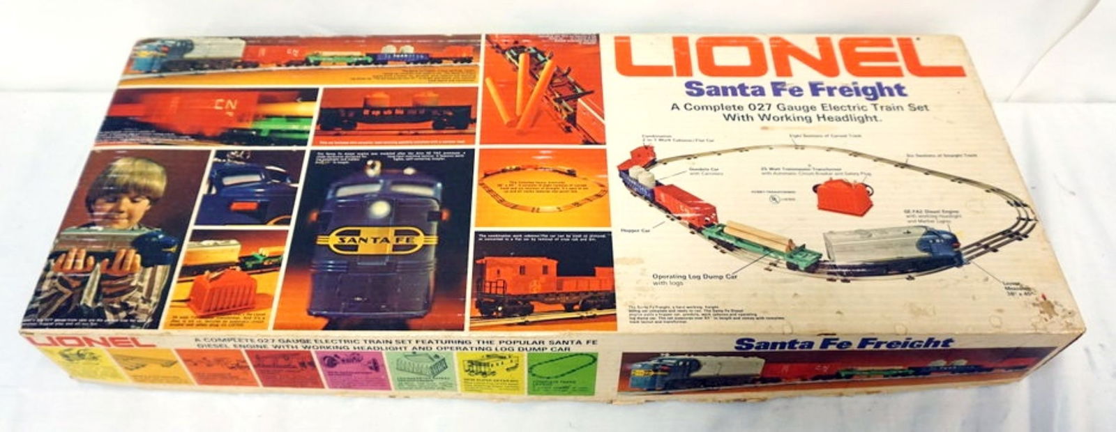 LIONEL TRAIN SANTA FE FREIGHT TRAIN SET (1 of 2)