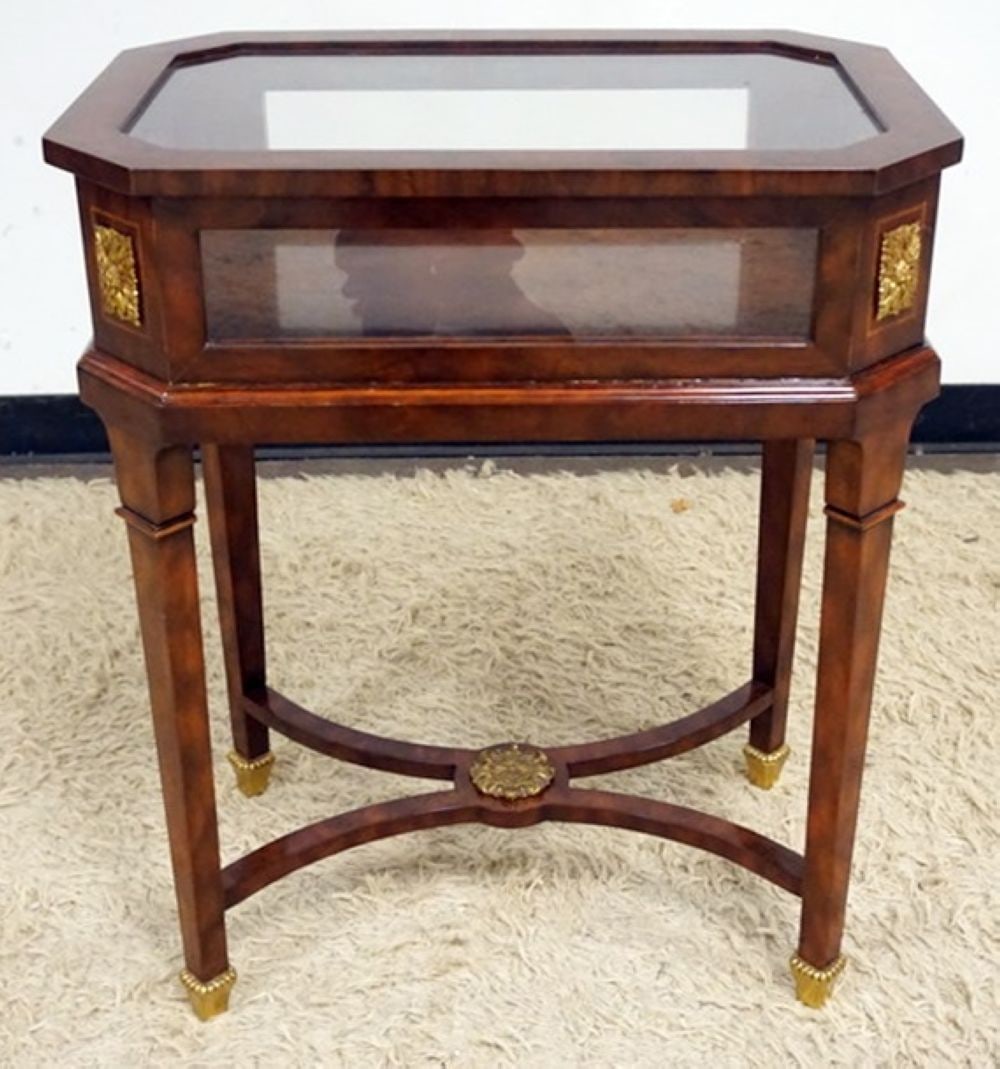 LIFT TOP CURIO DISPLAY STAND (1 of 4)