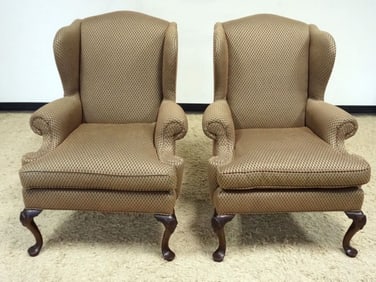 HENREDON CUSTOM FOLIO COLLECTION WING CHAIRS