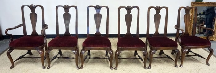 QUEEN ANNE STYLE DINING CHAIRS