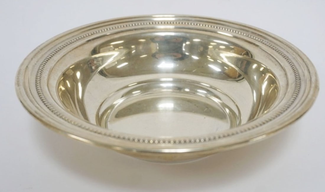 STERLING SILVER BOWL (1 of 2)