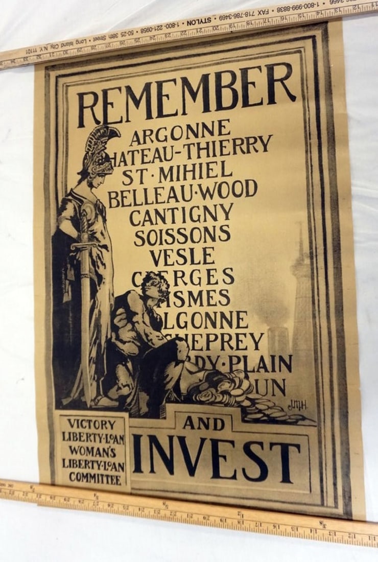ORIGINAL WWI POSTER (1 of 3)