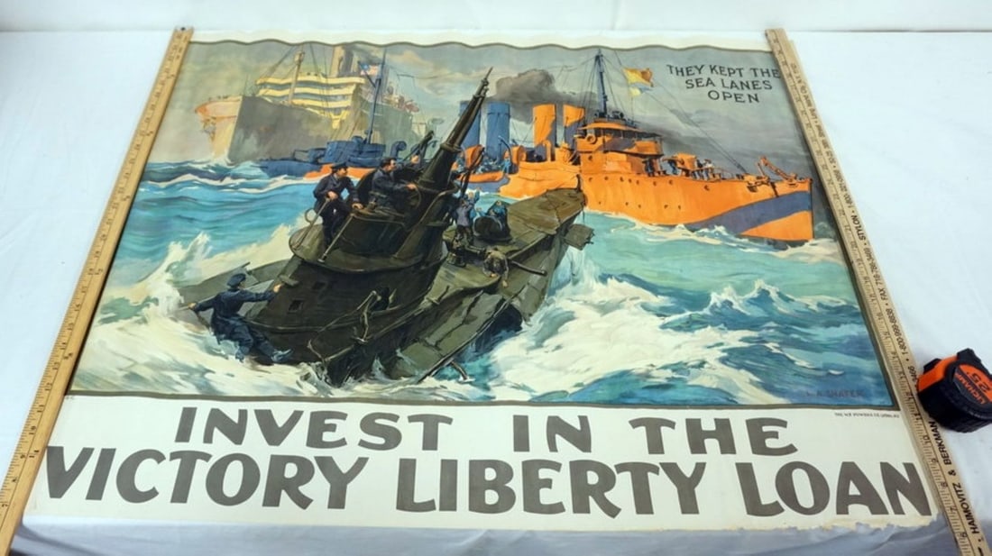 ORIGINAL WWI POSTER (1 of 4)